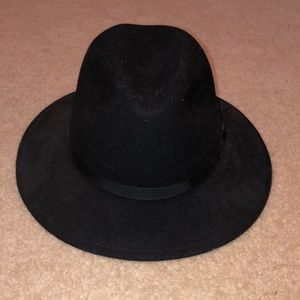 Country gentleman felt hat, black. Size medium